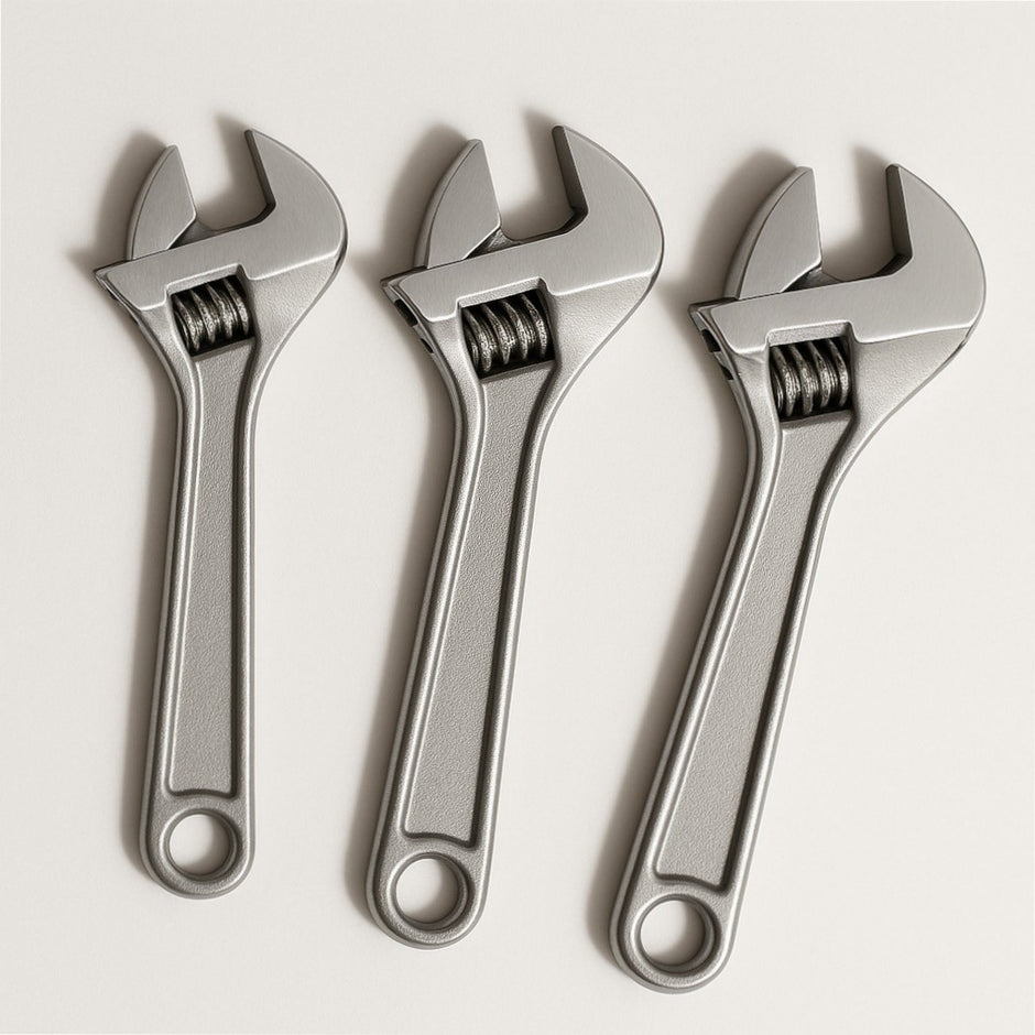 Adjustable wrench set
