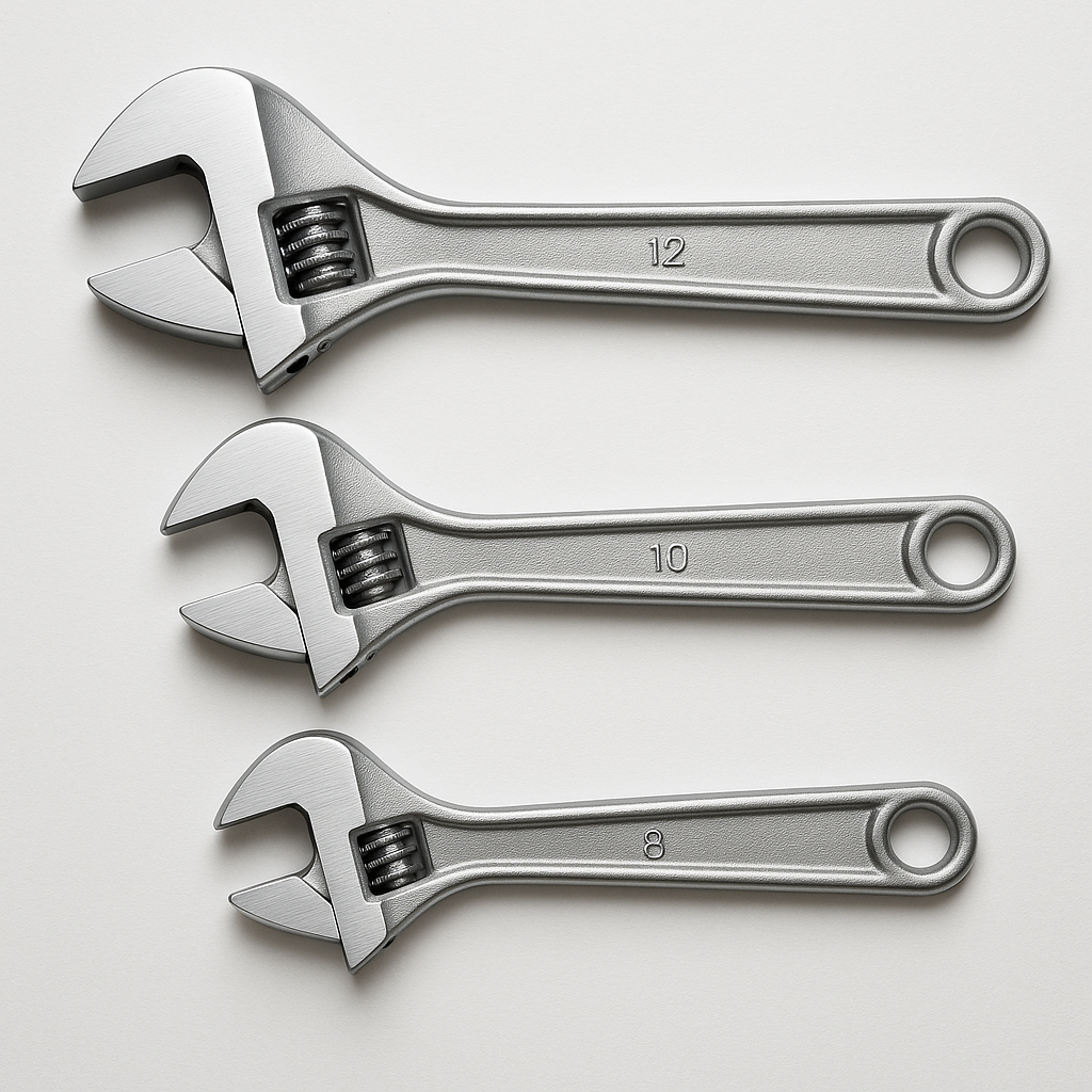 Adjustable wrench set