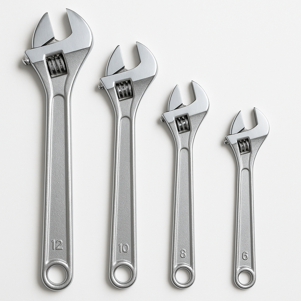 Adjustable wrench set
