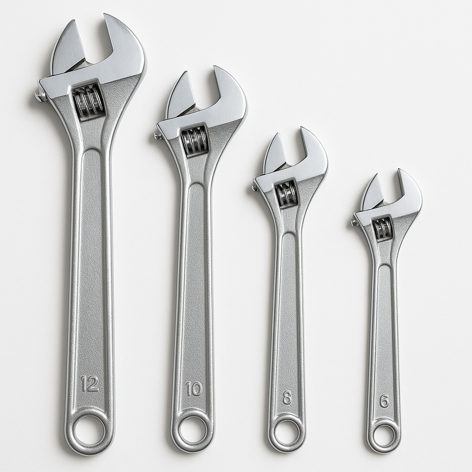 Adjustable wrench set