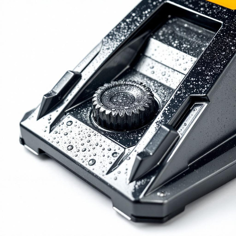 Hydraulic jack with rubber pad